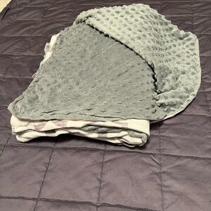 YnM weighted blanket 12lb with duvet cover